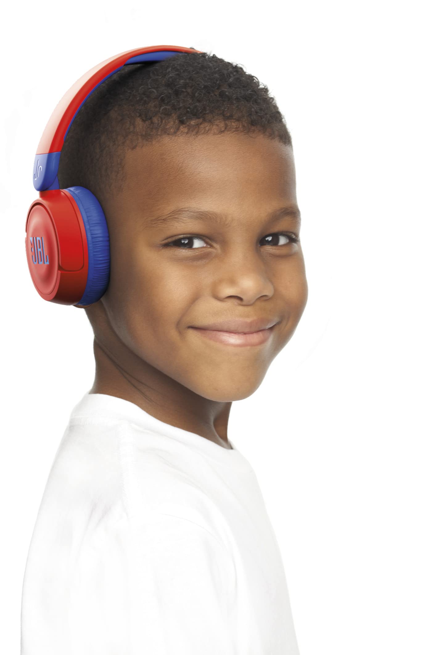JBL JR 310 Auriculares inalámbricos para niños, con Bluetooth y volumen reducido, auriculares supraaurales cómodos y ligeros, con micrófono, hasta 30 horas de reproducción, azul JBL JR 310 Auriculares inalámbricos para niños, con Bluetooth y volumen reducido, auriculares supraaurales cómodos y ligeros, con micrófono, hasta 30 horas de reproducción, azul